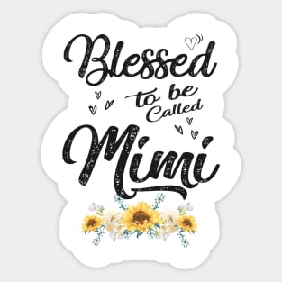 mimi blessed to be called mimi Sticker